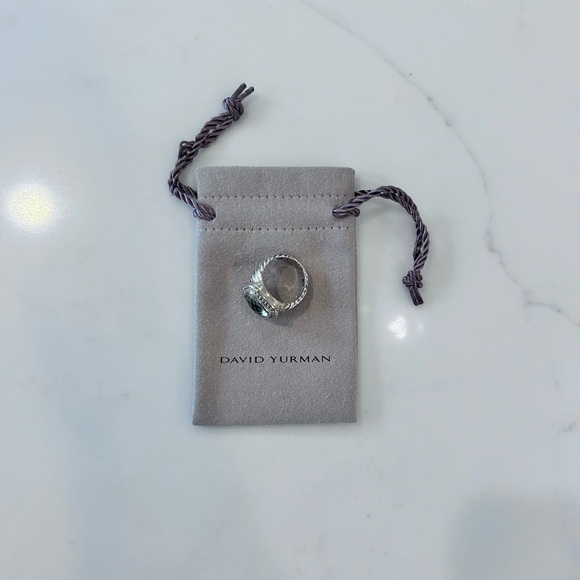 David Yurman Albion Ring - Size 6 - Prasiolite - Picture 2 of 8